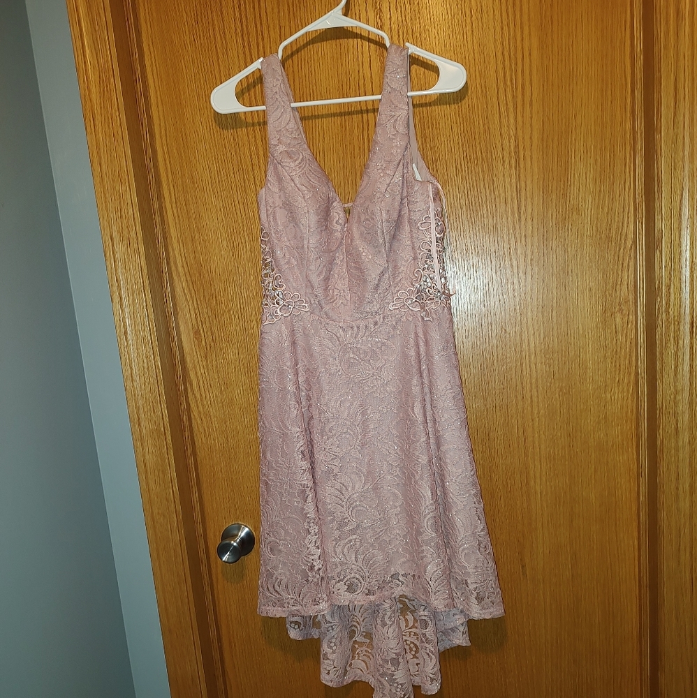 Pink short dress - size 11